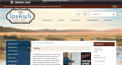 Desktop Screenshot of ipswichpolice.org