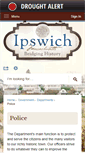 Mobile Screenshot of ipswichpolice.org